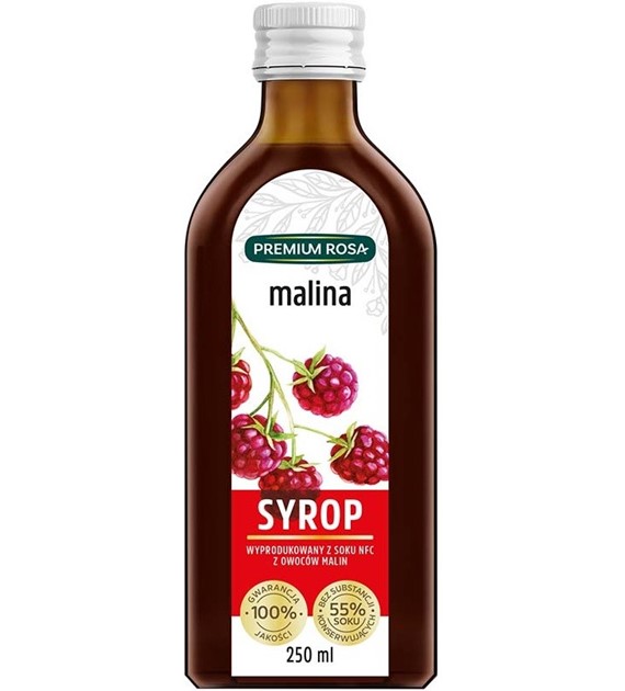 Syrop malinowy 250 ml