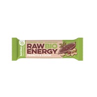 Baton RAW ENERGY BIO orzech ziemny-kakao BEZGL. BIO 50 g