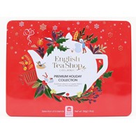 Zestaw herbatek Premium Holiday Collection w ozdobnej czerwonej puszce BIO 44 g