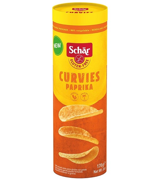 Chipsy ziemniaczane o smaku paprykowym BEZGL. 170 g