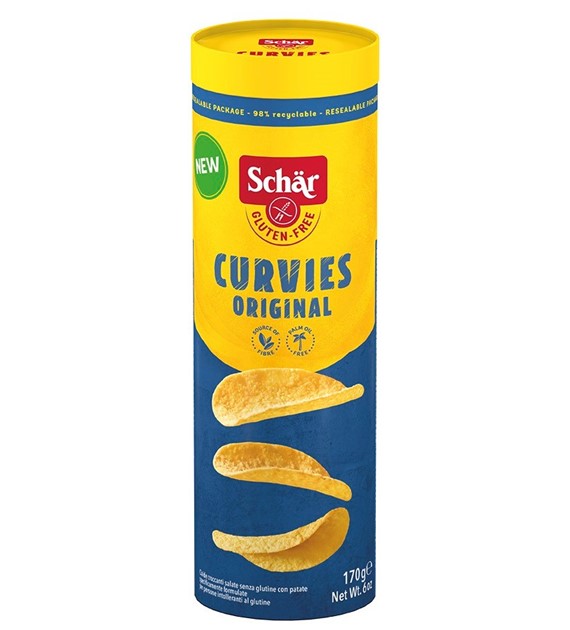 Chipsy ziemniaczane naturalne BEZGL. 170 g