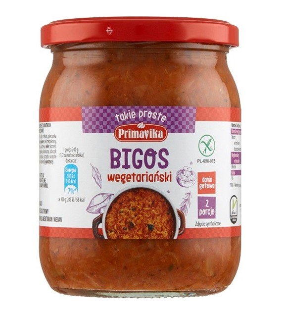 Bigos wegetariański BEZGL.480 g