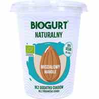 Biogurt- wegańska, fermentowana alternatywa jogurtu z migdałów BIO 400 g