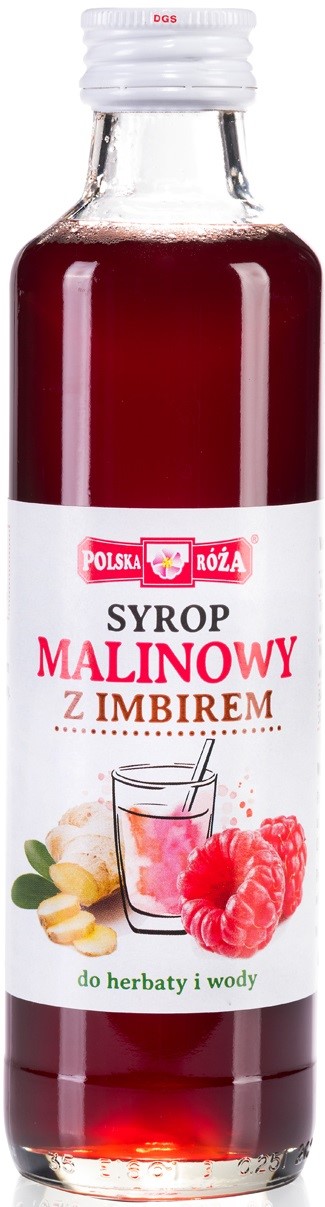 Syrop malinowy z imbirem 250 ml