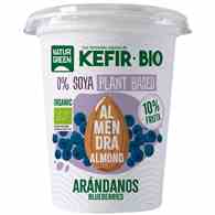 Biogurt- wegańska, fermentowana alternatywa kefiru z migdałów z jagodami BIO 400 g