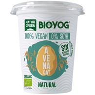 Biogurt- wegańska, fermentowana alternatywa jogurty z owsa BIO 400 g