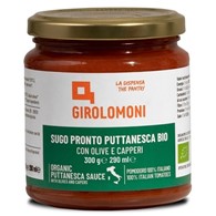 Sos pomidorowy puttanesca z oliwkami i kaparami BIO 300 g