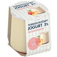 Jogurt Termostatowy Brzoskwiniowy 3% BIO 140 g