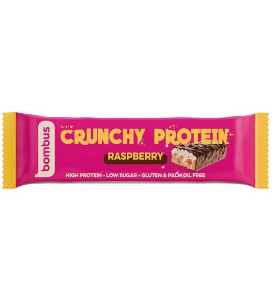 Baton Crunchy Protein malinowy BEZGL. 50 g