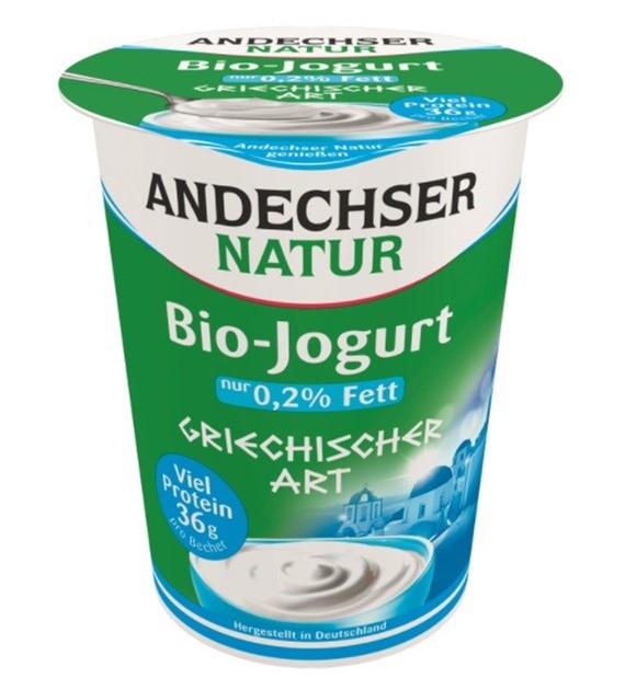Jogurt typu greckiego 0,2% tł.BIO 400 g